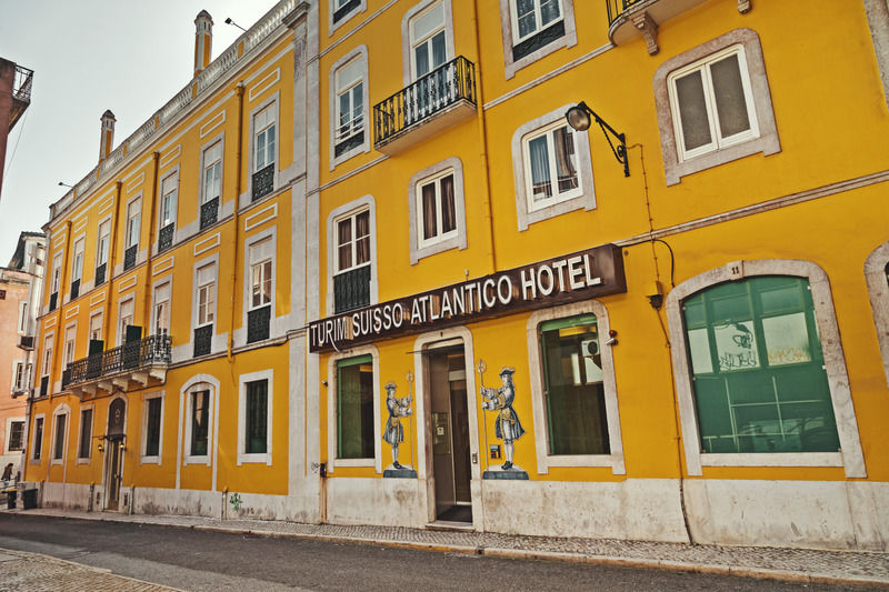 Turim Restauradores Hotel Lisbona Esterno foto